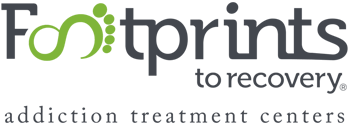 FOOTPRINTS TO RECOVERY logo