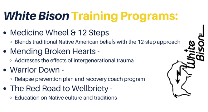 White Bison training programs