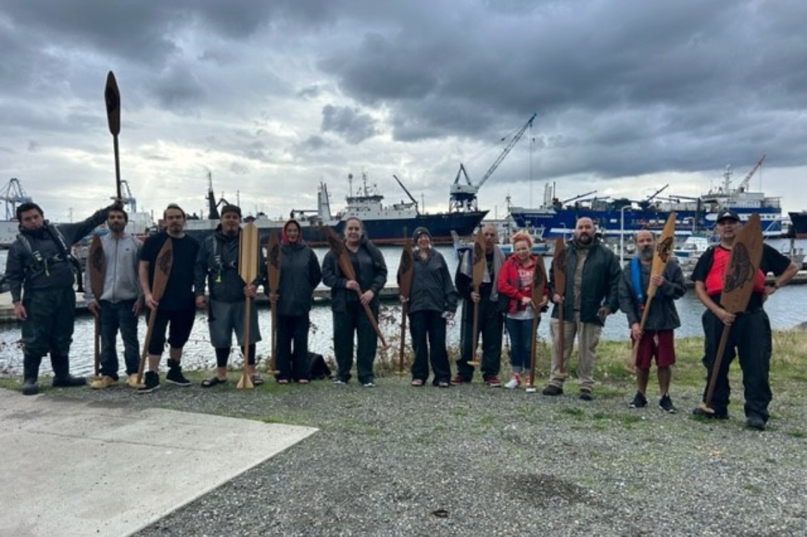 Washington Alumni, canoe practice, tribal healing, native american program